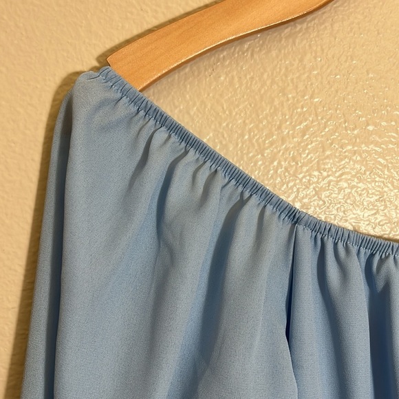 Zaful Light Blue Open Back Dress - Picture 2 of 13